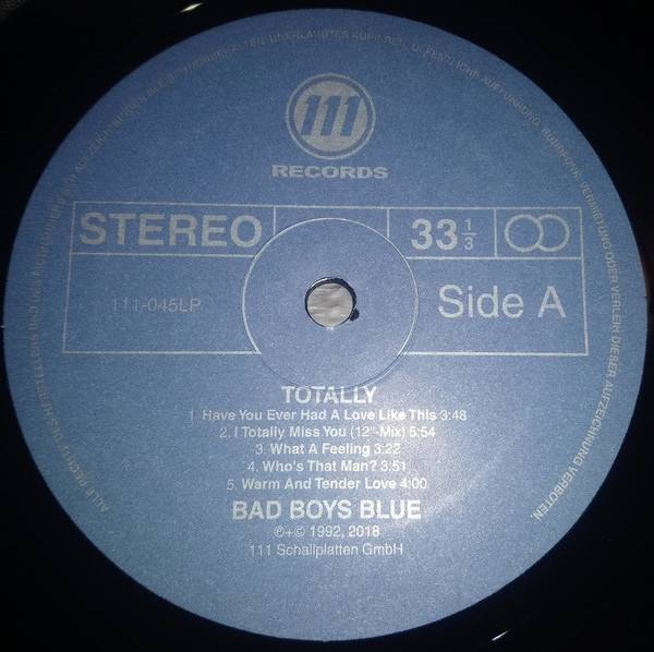 Bad Boys Blue – Totally